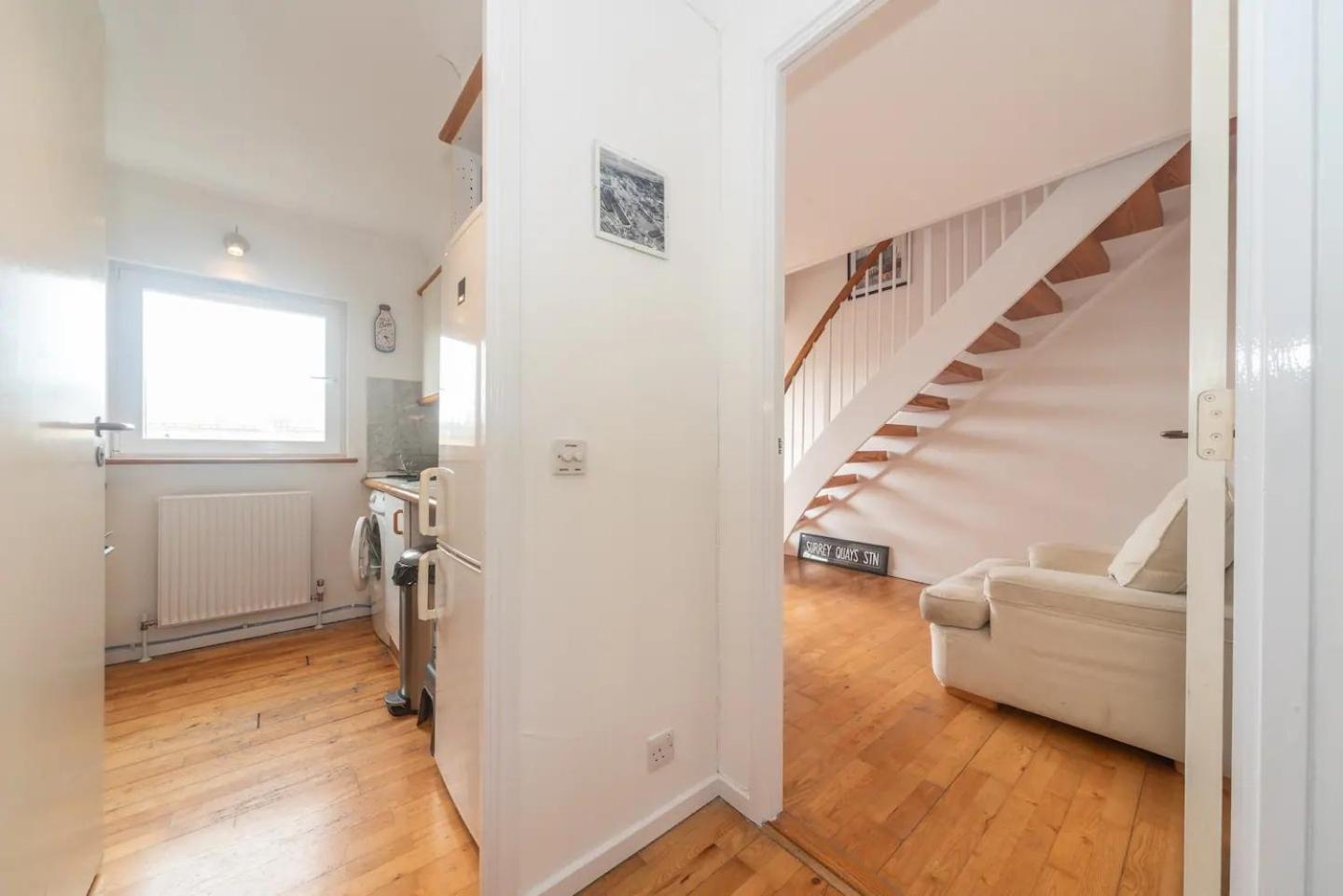 Sunny Maisonette With Views Over Canary Wharf, London Eksteriør billede